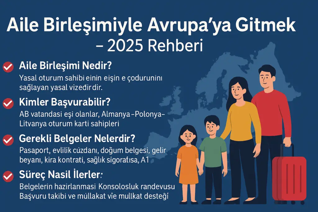 Aile Birleşimiyle Avrupa’ya Gitmek